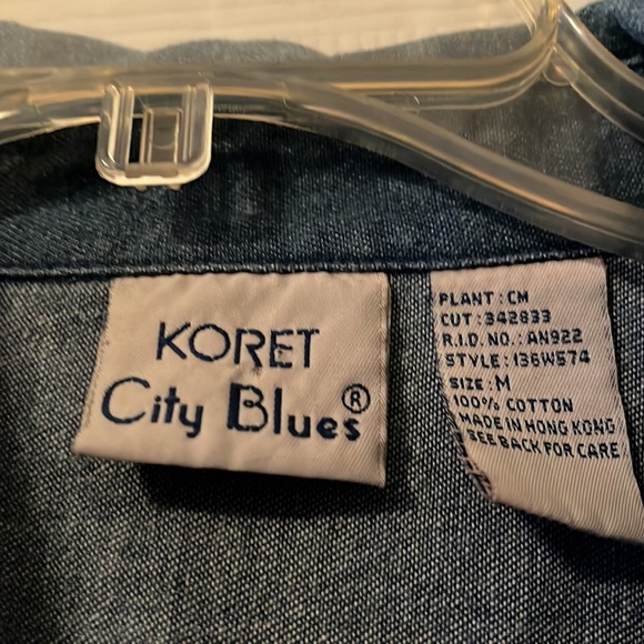 Koret City Blues Embroidered Cotton Jacket - Picture 2 of 6